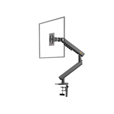 Soporte de Brazo Ergonómico para Monitor / 17"-32" / Carga 2-7 kg / Ajuste de Altura 419 mm / Rotación ±90° / VESA 75×75 y 100×100
