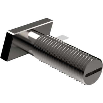 Perno de Montaje Solar / Acero Inoxidable / Rosca M8 / 30 mm / Compatible con N Rail 4.72 y M2 / 12.26 g