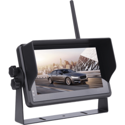 Monitor para Sistema de Reversa / 7 Pulgadas Táctil / 2 Cámaras Simultáneas / Soporte 4 Cámaras / IR 11 LEDs / -20°C a 70°C