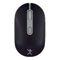 MOUSE RECARGABLE 2.4GHZ+BT COLORI CLIC SILENCIOSO - NEGRO PERFECT CHOICE