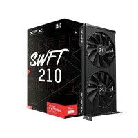 TARJETA DE VIDEO XFX AMD RADEON RX 7600 SPEEDSTER SWFT 210 DUAL FAN / 8GB/ GDDR6/ PCIE 4.0/128 BIT/GAMA MEDIA