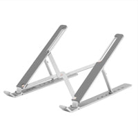 SOPORTES/MANHATTAN/462617/SOPORTE DE ALUMINIO PARA LAPTOP O TABLET CON ELEVACIÓN AJUSTABLE, ECO