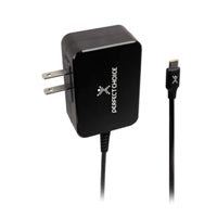 ADAPTADOR CARGADOR DE CORRIENTE CON CABLE 1.8 METROS DE 65W USB-C PERFECT CHOICE - NEGRO