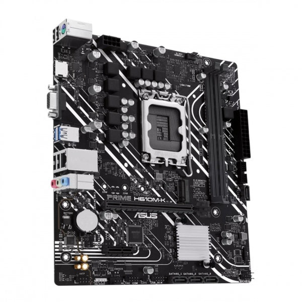 MB ASUS H610 INTEL S-1700 14A GEN/2X DDR5 5600/HDMI/D-SUB/M.2/2X USB3.2/MICRO ATX/GAMA BASICA