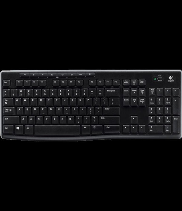 TECLADO LOGITECH K270 MULTIMEDIA RECEPTOR USB UNIFYING (ESPAÑOL) NEGRO