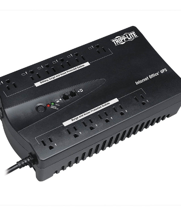 NOBREAK TRIPP-LITE INTERNET750U, 450W, 120V 12 CONTACTOS, USB ULTRA COMPACTO