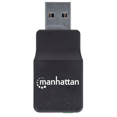 CONVERTIDOR USB,MANHATTAN,152754, 2.0 A TARJETA SONIDO 2.1