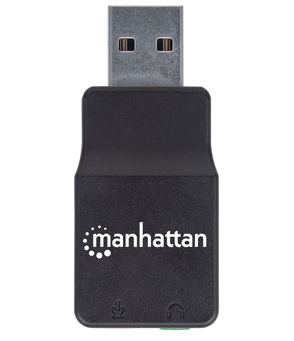 CONVERTIDOR USB,MANHATTAN,152754, 2.0 A TARJETA SONIDO 2.1
