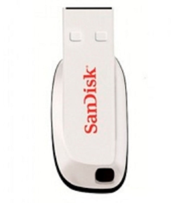 MEMORIA SANDISK 16GB USB 2.0 CRUZER BLADE Z50 BLANCO SDCZ50C-016G-B35W