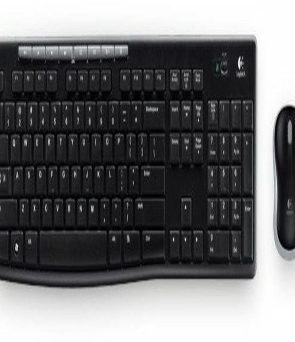TECLADO Y MOUSE LOGITECH MK270 INALAMBRICO RECEPTOR USB (ESPAÑOL) NEGRO