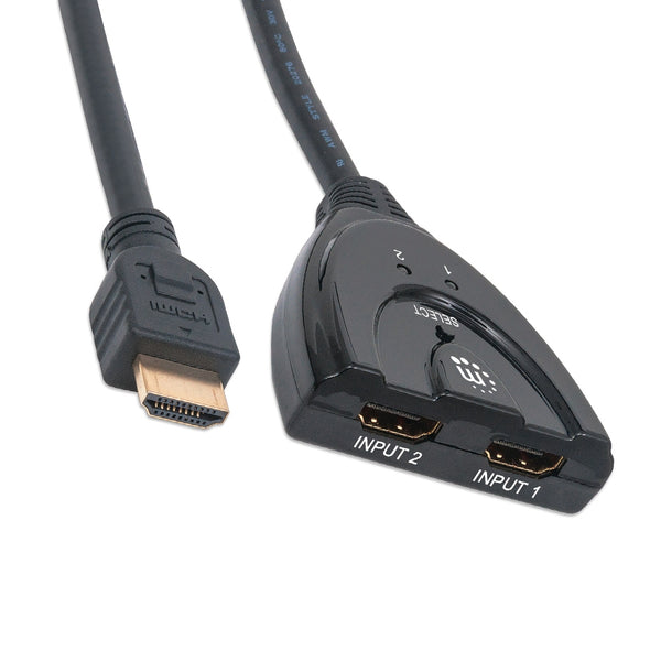 SWITCH ,MANHATTAN,207416,HDMI 1.3, 2 ENTRADAS : 1 SALIDA