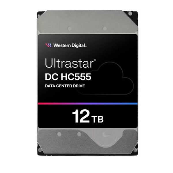 DISCO DURO INTERNO WD ULTRA STAR DC HC555 12TB 3.5 ESCRITORIO SATA3 6GB/S 512MB 7200RPM 24X7 SERVER DATACENTER DVR NVR WUH722012CLE6L4-0B48720