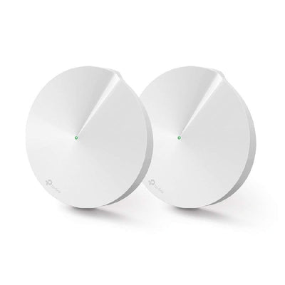 ROUTER | TP-LINK | DECO M5(2-PACK) | AC1300 | WIFI MESH | COBERTURA ESTIMADA 353 METROS CUADRADOS (DEPENDE DE CONDICIONES AMBIENTALES Y TRAFICO DE CADA USUARIO) | HASTA 100 DISPOSITIVOS