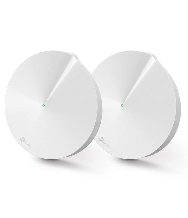 ROUTER | TP-LINK | DECO M5(2-PACK) | AC1300 | WIFI MESH | COBERTURA ESTIMADA 353 METROS CUADRADOS (DEPENDE DE CONDICIONES AMBIENTALES Y TRAFICO DE CADA USUARIO) | HASTA 100 DISPOSITIVOS