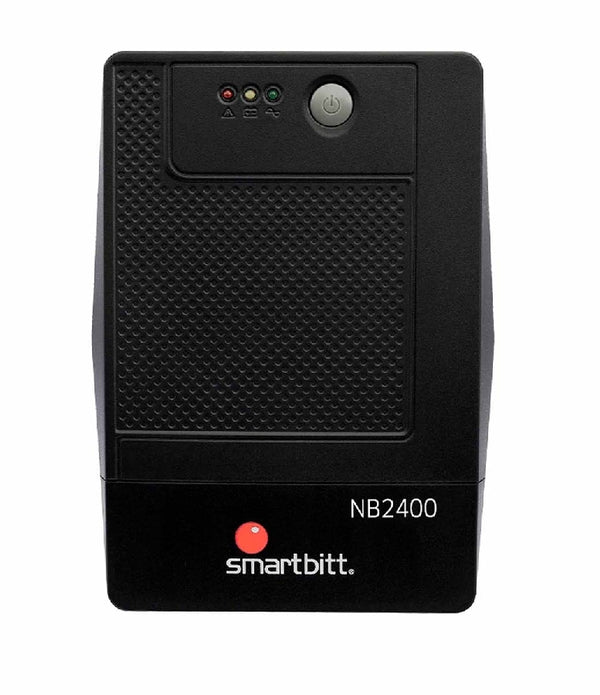 NO-BREAK INTERACTIVO SMARTBITT   SBNB2400 2400VA/1200W, CLAVIJA NEMA 5-15P, 8 CONTACTOS, TIPO NEMA 5-15R, 4 CON RESPALDO DE BATERAS, REGULACION Y SUPRESION  Y 4 CON REGULACION Y SUPRESION, RJ11 Y USB