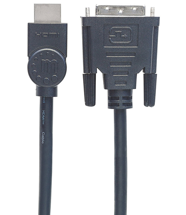 CABLE HDMI,MANHATTAN,372510, - DVI-D M-M  3.0M