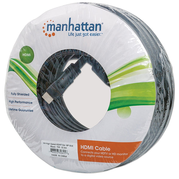 CABLE HDMI,MANHATTAN,308458, 1.3 M-M 22.5M BOLSA