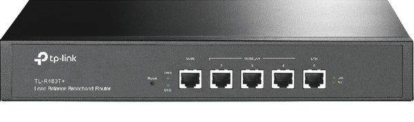ROUTER | TP-LINK | TL-R480T | BALANCEADOR DE CARGA | BANDA ANCHA 1 WAN 1 LAN 3 WAN/LAN 10/100 MBPS 30,000 SESIONES CONCURRENTES