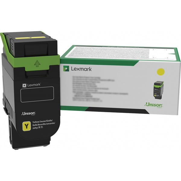 TONER LEXMARK 71C80Y0 AMARILLO, ESTANDAR 5000 PAGINAS, PARA CS/CX730, 735