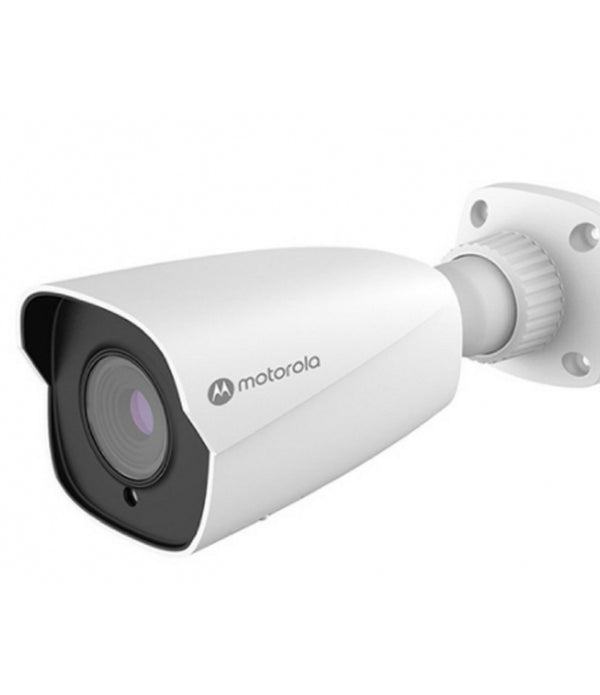 CAMARA IP MOTOROLA MTIBM055711 / BULLET METAL / VARIFOCAL / 5MP / ICR, DIA-NOCHE / IK10 / IP67 / ONVIF / POE / DNR 3D, WDR DIGITAL , HLC, BLC, DESEMPAÑADOR / IR 50 M / CYBERSEGURIDAD GDRP