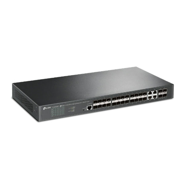 SWITCH TP-LINK SG3428XF GIGABIT ADMINISTRABLE 24 PUERTOS SFP L2 4 RANURAS 10GE SFP