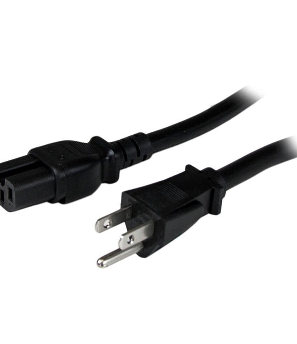 CABLE DE CORRIENTE DE 2.4M DE ALIMENTACIN PARA COMPUTADORA - SERVICIO PESADO - 14AWG - NEMA 5-15P A C15 - 15A 125V - STARTECH.COM MOD. PXT515C158