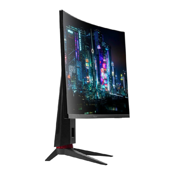 MONITOR OCELOT GAMING OM-32 / 31.5 PULGADAS / CURVO /RESOLUCION QHD 2K 2560 X 1440 / 180HZ / 5MS / FREESYNC / 2X HDMI / 2X DP / 1X AUDIO OUT /BOCINAS 3W INCLUIDAS/ VESA 100X100 / COLOR NEGRO