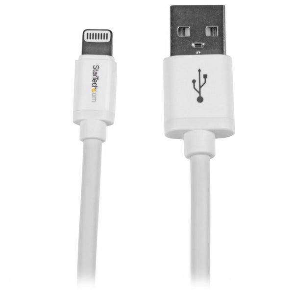 CABLE DE 2M LIGHTNING DE 8 PIN A USB A 2.0 PARA APPLE IPOD IPHONE IPAD - BLANCO - STARTECH.COM MOD. USBLT2MW