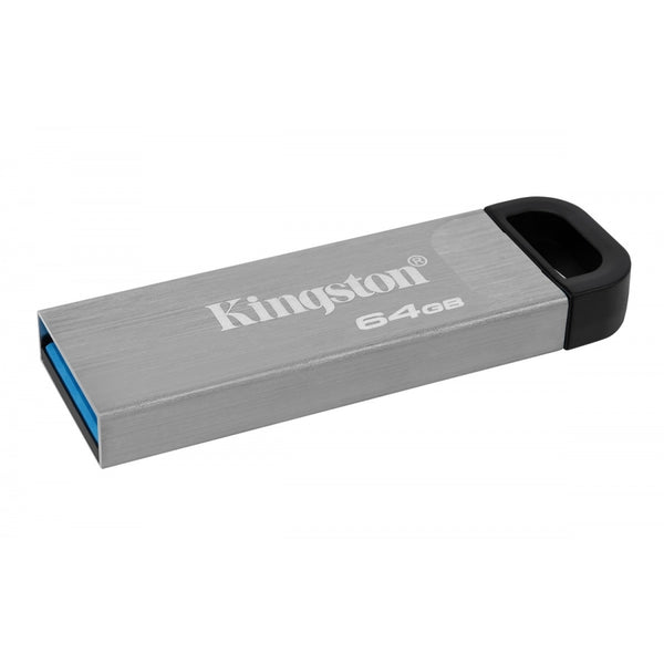 MEMORIA FLASH USB KINGSTON DATA TRAVELER KYSON 64GB GEN 1 3.2 TIPO A METAL (DTKN/64GB)