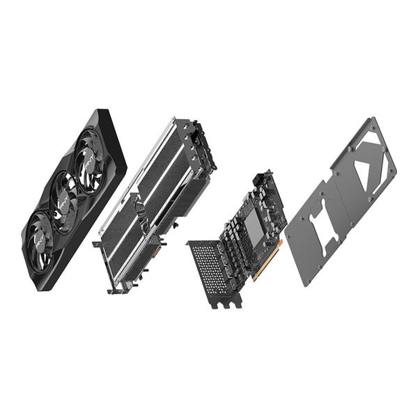 TARJETA DE VIDEO PNY NVIDIA GEFORCE RTX 5070 TI TRIPL FAN OC /16GB GDDR7 /PCIE 5.0 X16 /GAMA ALTA/GAMER