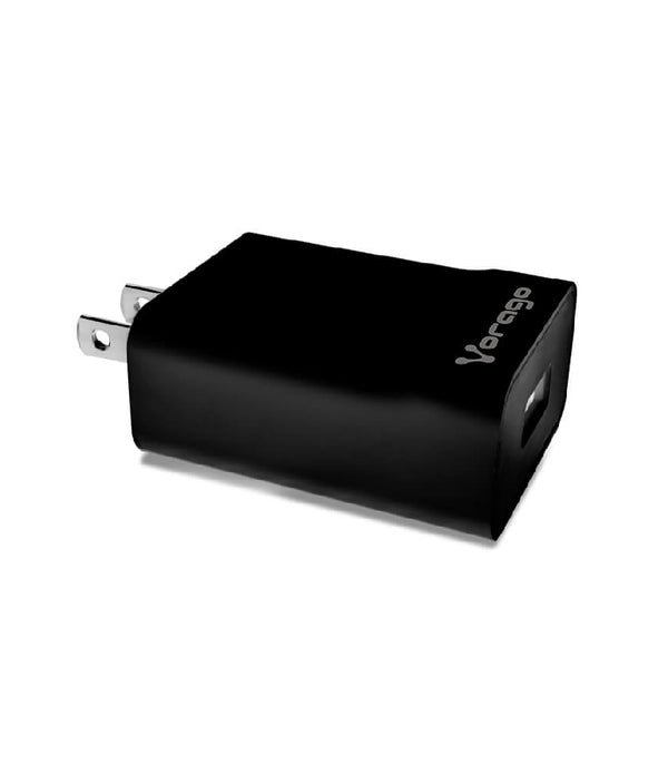 CARGADOR PARA PARED  /   VORAGO /   AU-302   /  CARGA RAPIDA /   3.0  A 1 USB   /   NEGRO