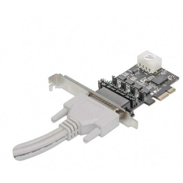 TARJETA PCI EXPRESS,MANHATTAN,153584,SERIAL 4 PUERTOS