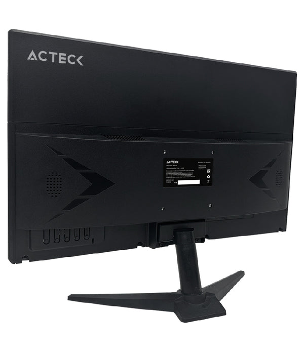 MONITOR ACTECK CAPTIVE BRITE CB185 / PLANO / 18.5 PULG / PANEL TN / 60 HZ / 5 MS / HD / VESA 75 MM / HDMI - VGA / 3 AÑOS DE GARANTIA / NEGRO / AC-944526