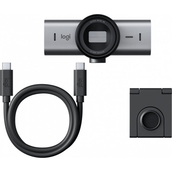 WEBCAM LOGITECH MX BRIO ULTRA HD 4K 30 FPS ZOOM DIGITAL 4X SENSOR SONY STARVIS DE 8,5 MP ENFOQUE AUTOMATICO USB-C