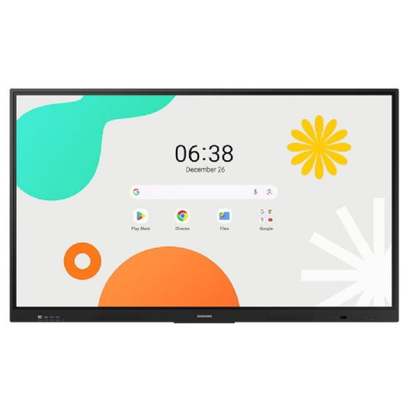 MONITOR INTERACTIVO SEÑALIZACION DIGITAL SAMSUNG 65 ANDROID OS, WA65F UHD, WIFI 12/7, TOUCH