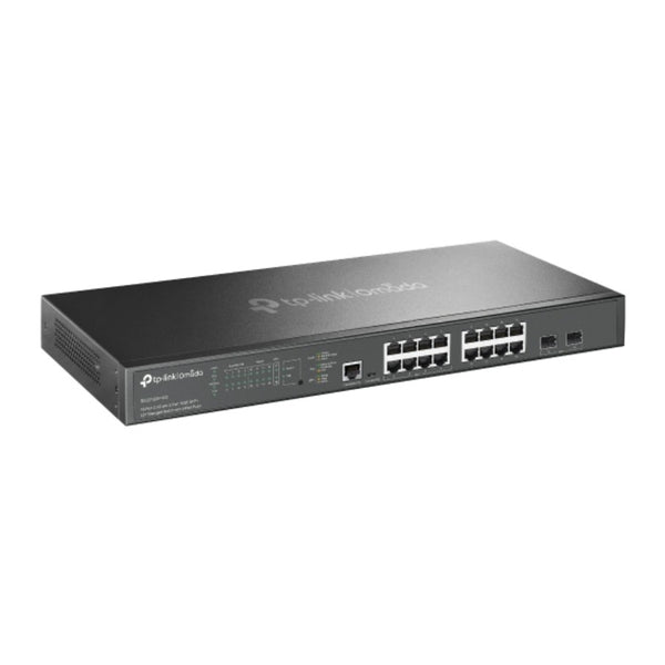 SWITCH | TP-LINK | SG3218XP-M2 | OMADA L2+ DE 16 PUERTOS A 2.5G Y 2 SFP+ A 10G | 8 POE+
