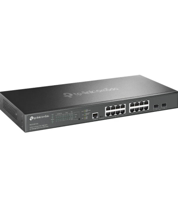 SWITCH | TP-LINK | SG3218XP-M2 | OMADA L2+ DE 16 PUERTOS A 2.5G Y 2 SFP+ A 10G | 8 POE+