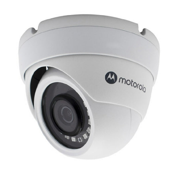 CAMARA ANALOGICA MOTOROLA MTD202M / DOMO METAL / LENTE FIJO / 2 MP FULL HD DE 1080P / ICR, DIA- NOCHE / IP66 / D-WDR / AHD / TVI / CVI / CVBS / OSD-COC / DIGITAL NR / CYBERSEGURIDAD GDRP