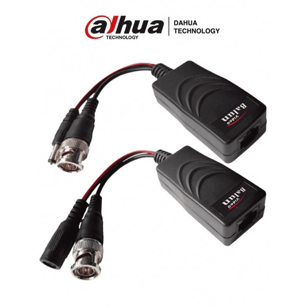 TRANSCEPTOR/ DAHUA PFM802 - PAR DE TRANSCEPTORES PASIVOS DE HASTA 4 MEGAPIXELES PARA VIDEO Y ENERGIA/ DISTANCIA DE HASTA 150 METROS/ VOLTAJE DE ENTRADA DE 12-15V DC/ CABLEADO POR RJ-45