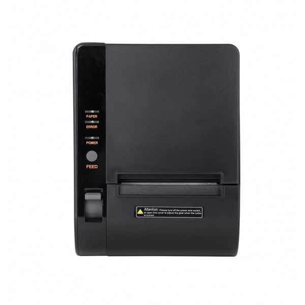 MINIPRINTER - TECHZONE - TZBE301 - TERMICA DIRECTA - 80 MM - VEL 300 MM/S - 203 DPI - USB - SERIAL - RJ45 - RJ11 - CORTADOR AUTOMATICO - 1 AÑO DE GARANTIA