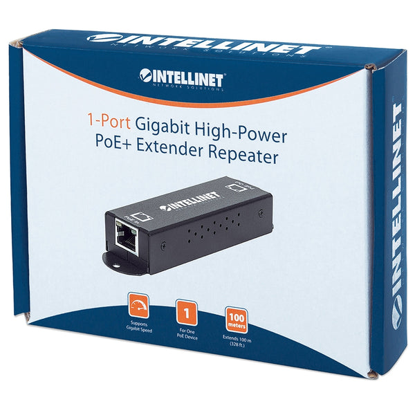 POE EXTENSOR,INTELLINET,560962, 30W MAX GIGABIT