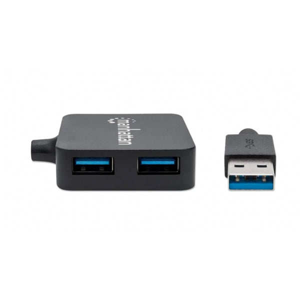 HUB USB,MANHATTAN,162296, V3.0  4 PTOS MINI