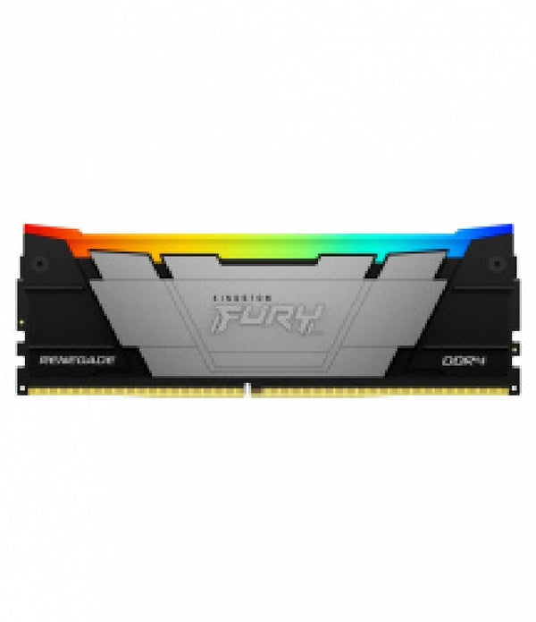 MEMORIA RAM KINGSTON DIMM DDR4 16GB 3600MT/S FURY RENEGADE BLACK XMP RGB CL16 288PIN 1.35V C/DISIPADOR DE CALOR P/PC/GAMER/ALTO RENDIMIENTO KF436C16RB12A/16