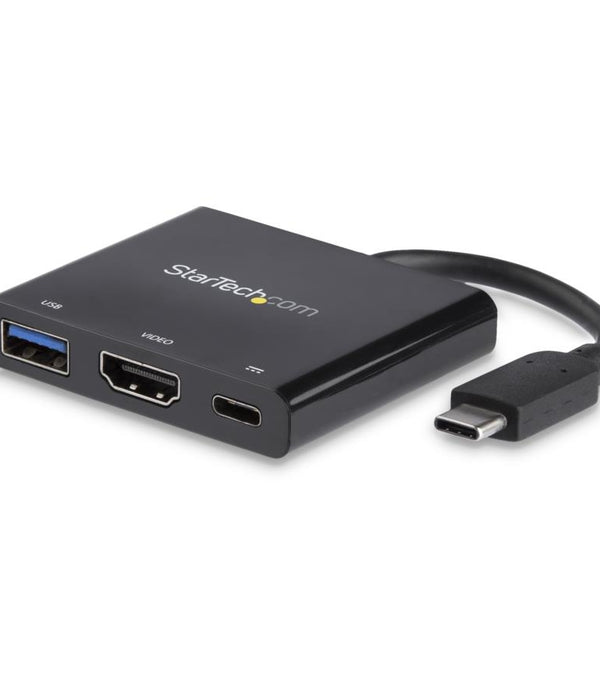 ADAPTADOR MULTIFUNCION USB-C A 4K CON ENTREGA DE POTENCIA Y PUERTO USB-A - REPLICADOR DE PUERTOS DE VIAJES USB-C PARA LAPTOP - STARTECH.COM MOD. CDP2HDUACP