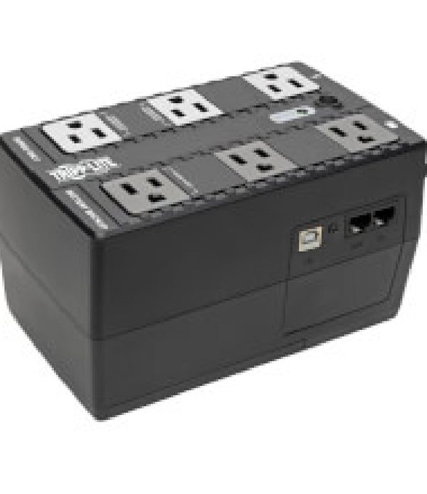 NOBREAK TRIPP-LITE ECO350UPS TANDBY AHORRADOR DE ENERGIA 350VA 210W / 120V, 50HZ / 60HZ, ECO, USB Y 6 CONTACTOS