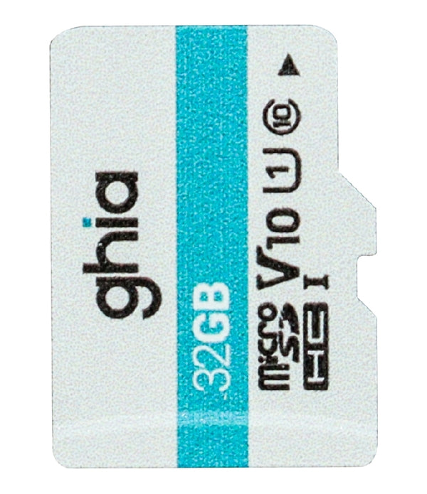 MEMORIA GHIA 32 GB TIPO MICRO SD CLASE 10