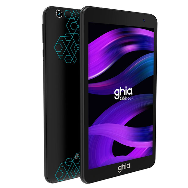 TABLET A8 BOOK 8 PULG /A523 OCTACORE/4GB RAM/64GB ROM/2CAM/WIFI/BLUETOOTH/4000MAH/ANDROID 14 NEGRA / TURQUESA