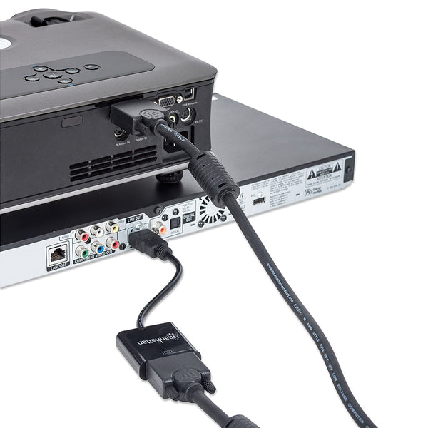 CONVERTIDOR,MANHATTAN,151436,VIDEO HDMI A SVGA, BL