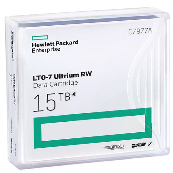 CARTUCHO DE DATOS HPE LTO-7 ULTRIUM DE 15 TB RW 700 MB/S