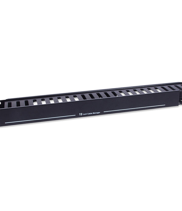 ORGANIZADOR HORIZONTAL,INTELLINET,169950, 19 1U METALICO 5CM